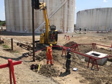 petroleum storage tanks
