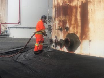 petroleum storage tanks