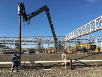 Petroleum storage tanks